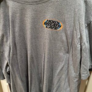 AUSTRALIAN T SHIRT, XL, HOGS BREATH CAFE NEW, GRAY